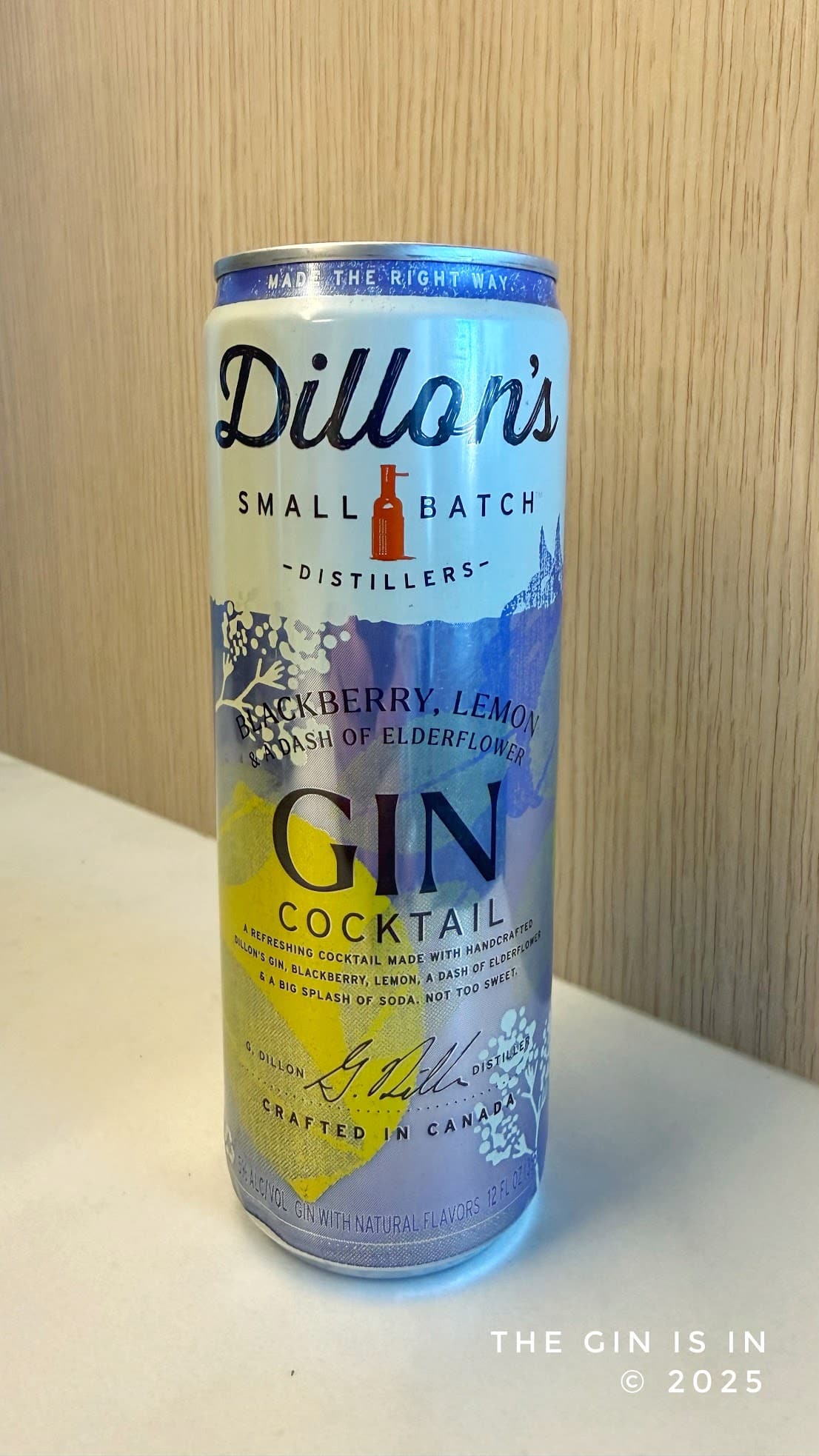 Dillon's Blackberry and Lemon | Canned Cocktail review