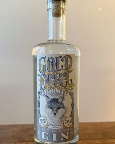 Ginevra The Fox Rocky Mountain Gin Bottle