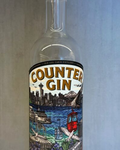 Counter Gin Bottle