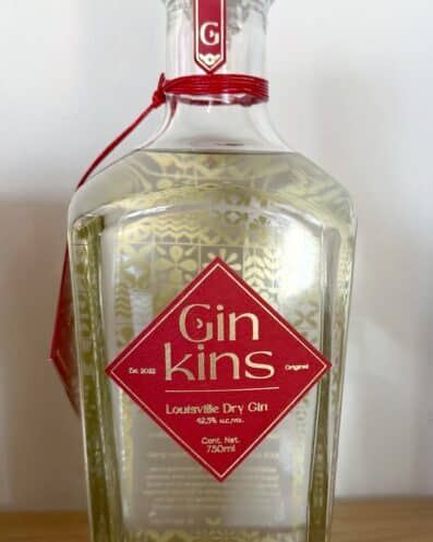 Louisville Dry Gin Bottle